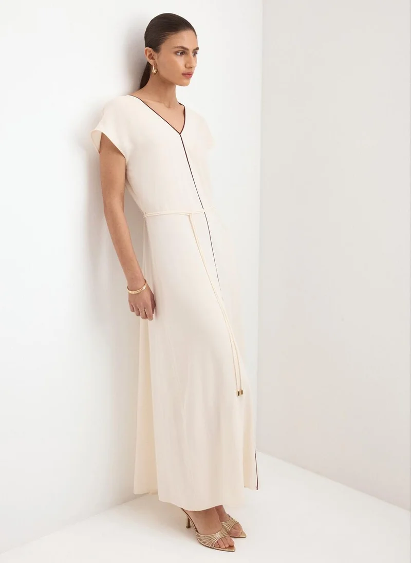 MANGO  Belt detail dress for Women | Best Price UAE